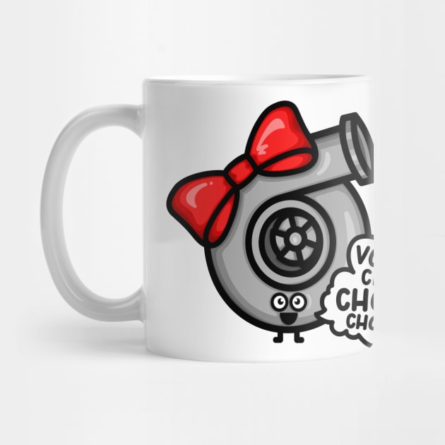 What Does The Cutest Turbo Say - Red Bow by hoddynoddy